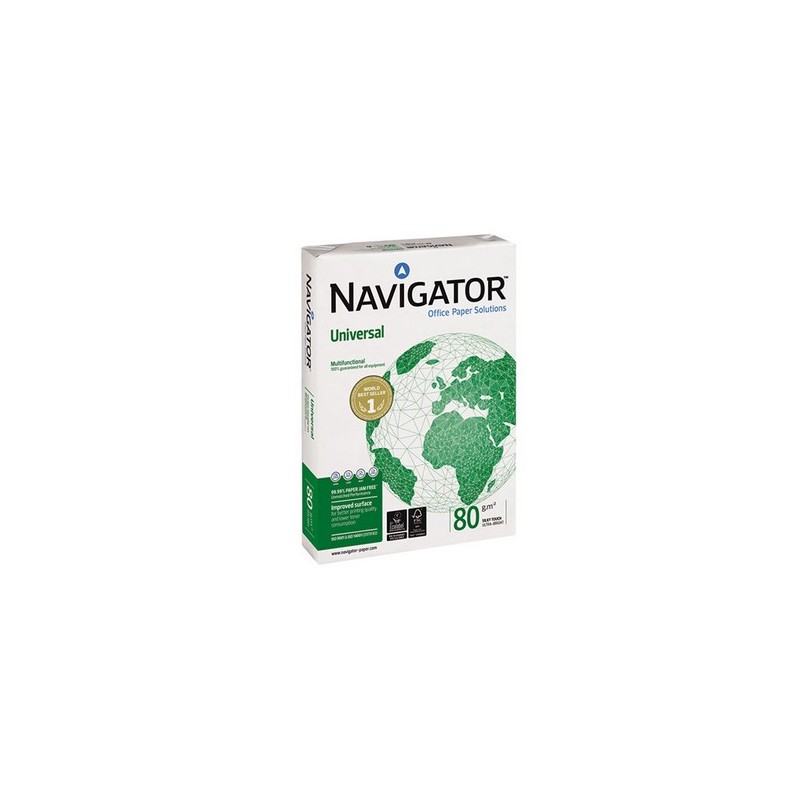 Navigator 330964 papel para impresora de inyección de tinta A3 (297x420 mm) 500 hojas Blanco NAV-80-A3