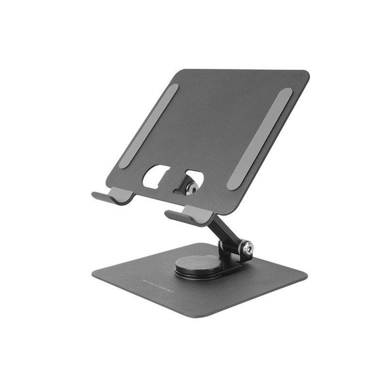 Mars Gaming MA-RST, Soporte para Tablet y Convertibles 2en1 hasta 13", Giratorio 360º + Ajustable en MARST