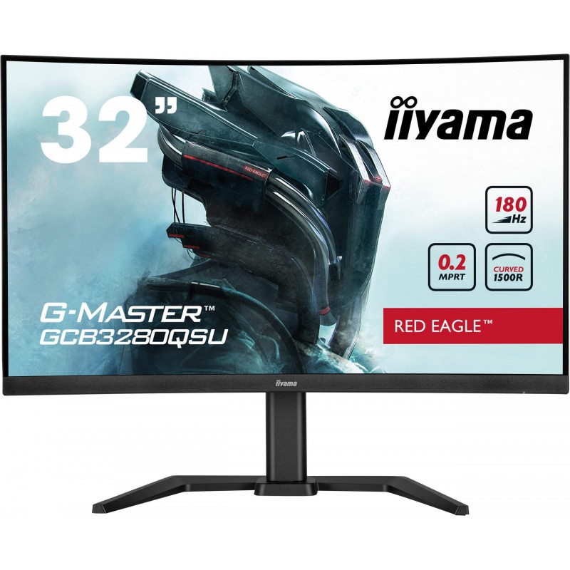 iiyama G-MASTER GCB3280QSU-B2 - 31.5" Dual QHD - LED - Negro - 180Hz