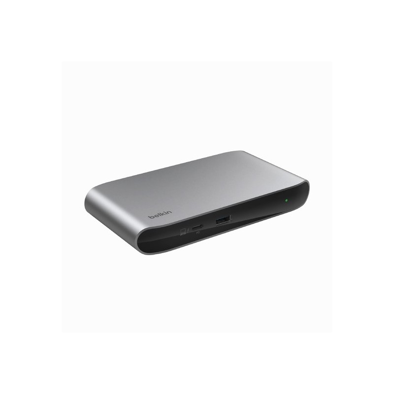 Belkin INC013VFSGY hub de interfaz Thunderbolt 4 40000 Mbit s Negro, Gris