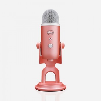 Blue Microphones Yeti Aurora Collection Rosa Micrófono de superficie para mesa 988-000534