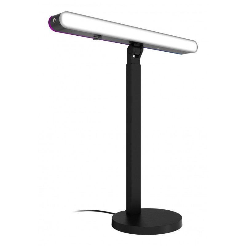 Logitech G Litra Beam LX, luz LED principal premium para streaming, RGB de doble cara con TrueSoft,  946-000015