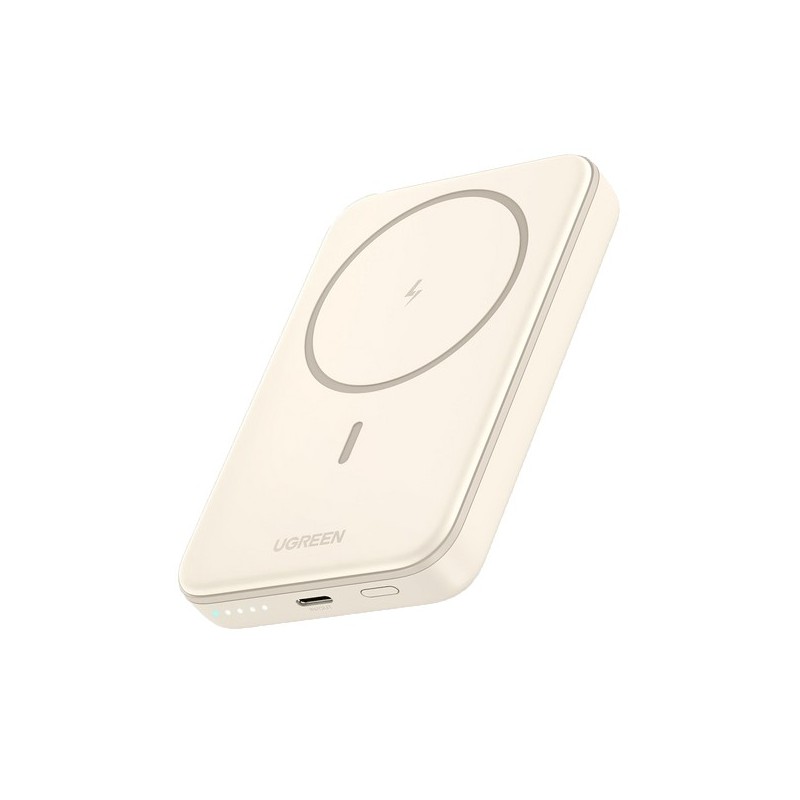 Ugreen 25208 batería externa 10000 mAh Cargador inalámbrico Beige UG25208