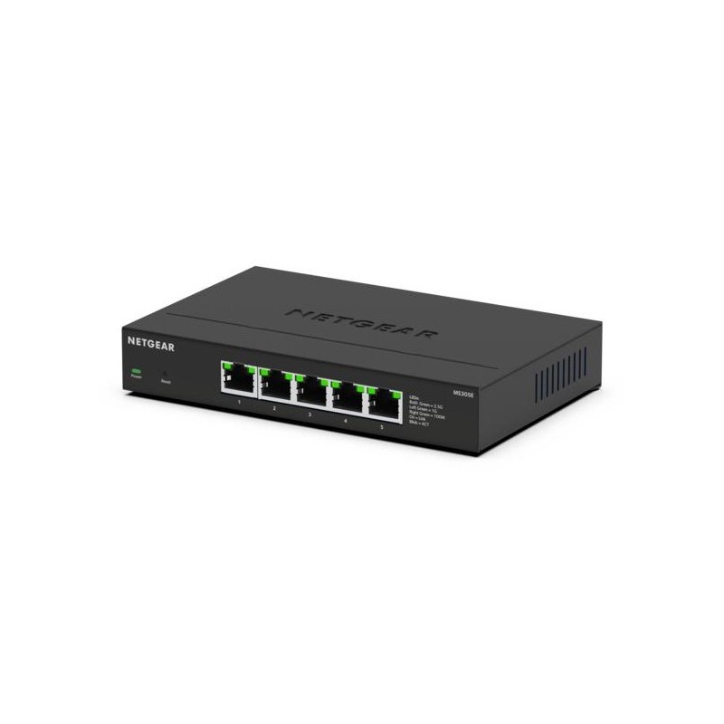 NETGEAR MS305E No administrado 2.5G Ethernet (100 1000 2500) Negro MS305E-100EUS