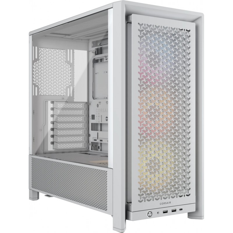 Corsair FRAME 4000D RS ARGB Midi Tower Blanco CC-9011297-WW
