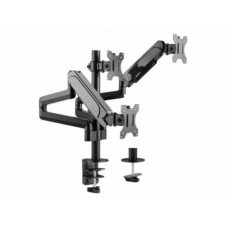 Equip Soporte de sobremesa para monitor triple de 17"-27 650134