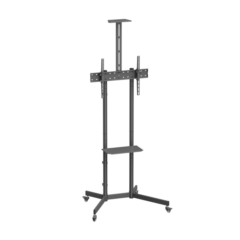 AISENS Soporte De Suelo Eco Con Rueda, Bandeja Para DVD Y Soporte De Cámara Para Monitor TV 45kg De  FT70TE-335