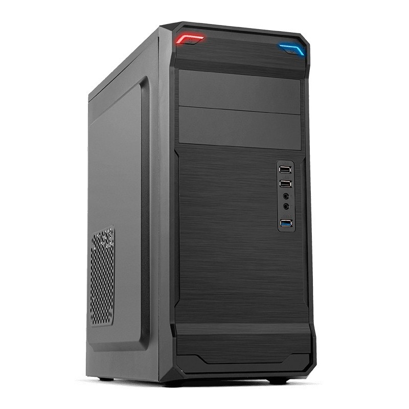 (Desprecintado) NOX CAJA ATX KORE. SEMITORRE. SIN FUENTE. USB 3.0. NEGRO (NXKORE)