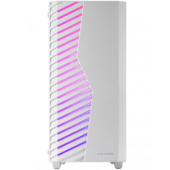 Caja Gaming Semitorre Mars Gaming MC-VOLT - Blanca MCVOLTW