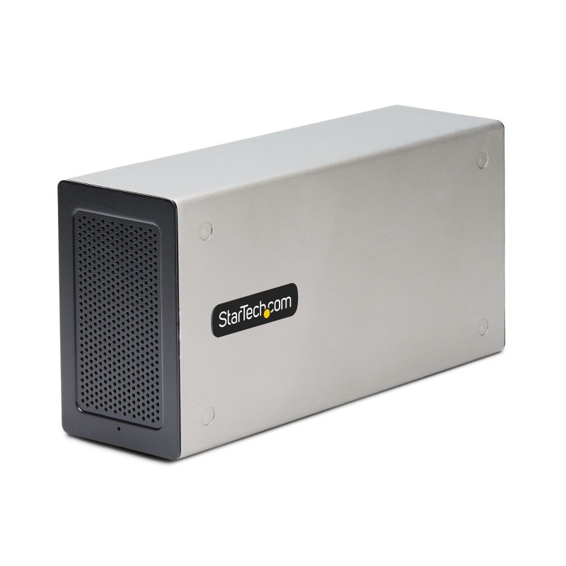 StarTech.com Caja de Expasión Thunderbolt 3 a PCI Express - Carcasa con 2 Ranuras PCIe para Portátil 2TBT3-PCIE-ENCLOSURE