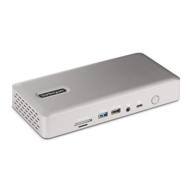 StarTech.com Docking Station Multipantalla Thunderbolt 4 - Dock para Dos, Tres o 4 Monitores - 2x HD 132UE-TB4USB4DOCK