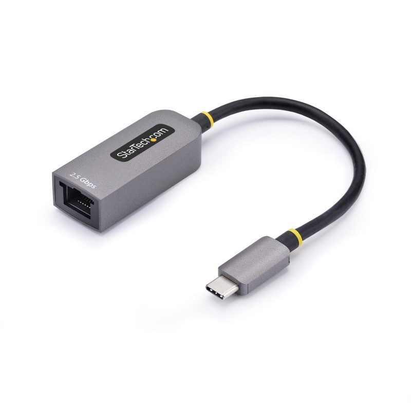 StarTech.com Adaptador de Red Ethernet de 2,5Gb USB Tipo C - Adaptador USB 3.1 USB-C a RJ45 - 2.5GBA C22G-USB-ETHERNET