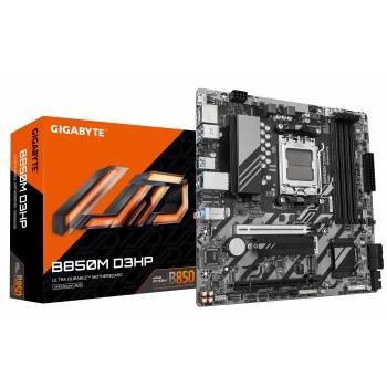 GIGABYTE B850M D3HP Placa Base - Socket AM5 - micro ATX - AMD B850 9MB85MHP-00-G10
