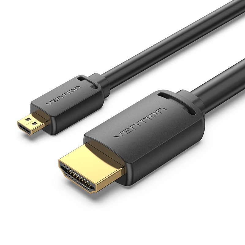 Vention Cable Micro HDMI 2.0 4K AGIBF  HDMI Macho - Micro HDMI Macho  1m  Negro