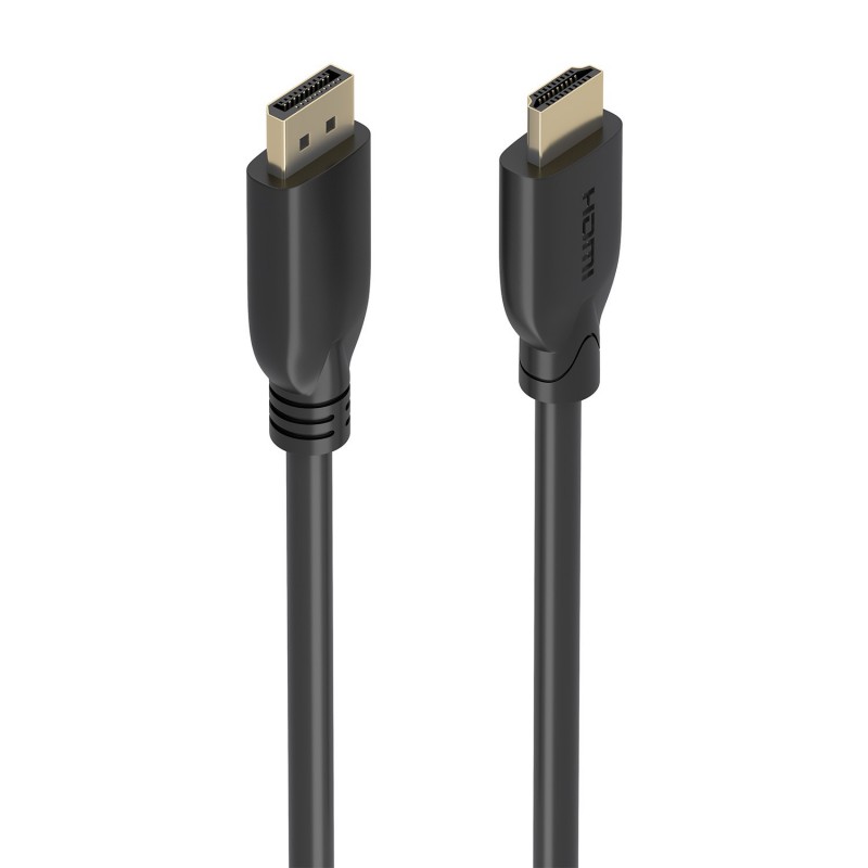 AISENS A125-0921 adaptador de cable de vídeo 7 m DisplayPort HDMI Negro