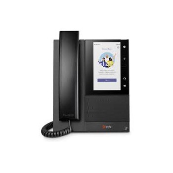 POLY Teléfono multimedia empresarial CCX 505 para Microsoft Teams y habilitado para alimentación a t 82Z79AA