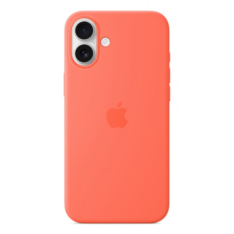 Funda Microfibra, Silicona Naranja para Apple iPhone 16 Plus MDGT4ZM A