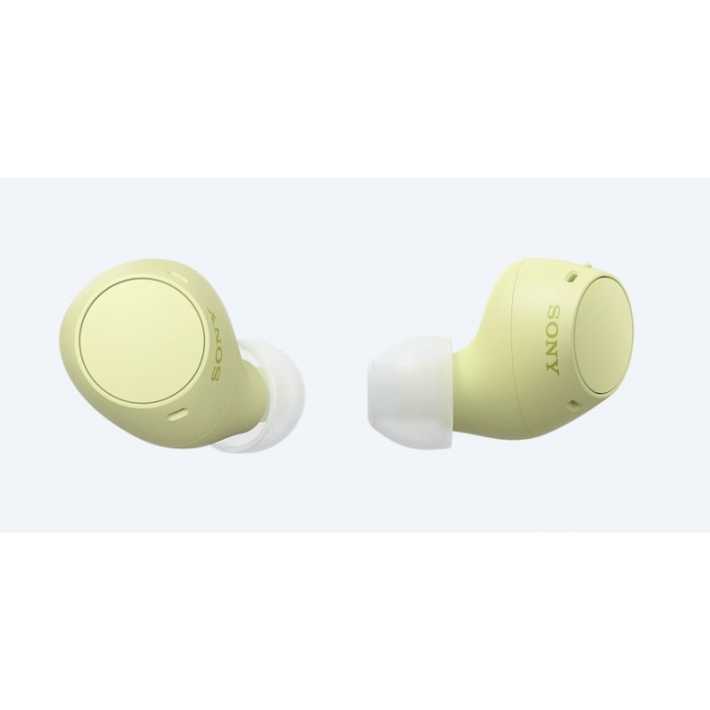 Auriculares Bluetooth Sony WF-C510 con estuche de carga - Autonomía 5h - Amarillos WFC510Y.CE7