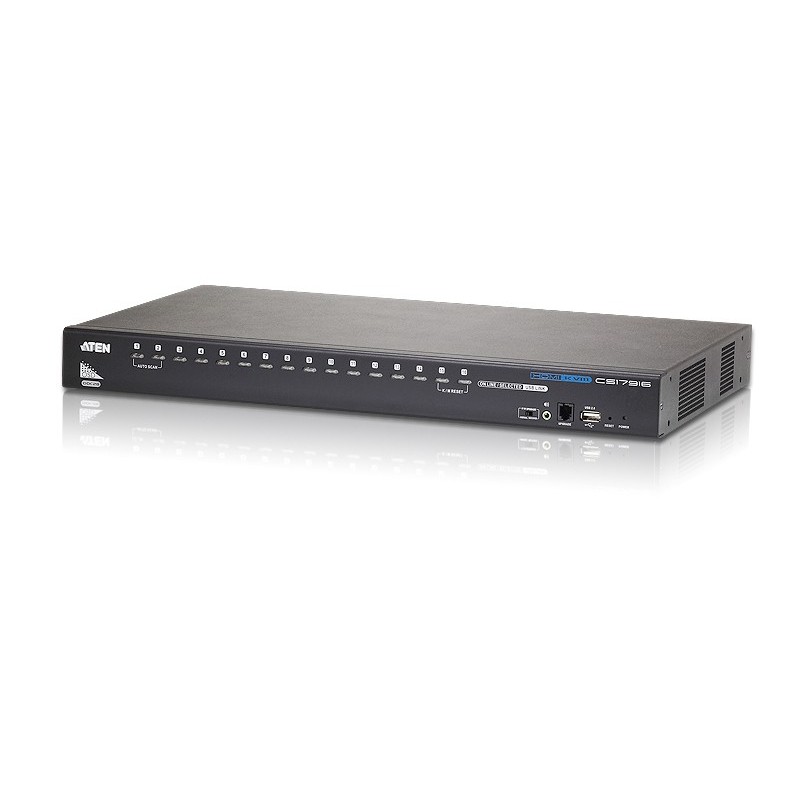 Aten 16-Port USB - HDMI KVM Switch with USB Peripheral port CS17916-AT-G