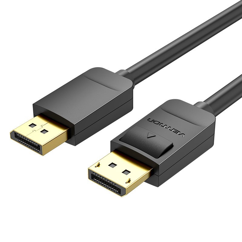 Vention Cable Displayport 1.2 4K HACBH  Displayport Macho - Displayport Macho  2m  Negro