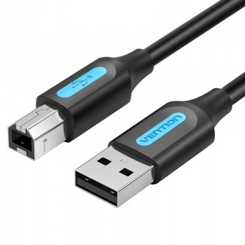 Vention Cable USB 2.0 Impresora COQBJ  USB Tipo-B Macho - USB Macho  5m  Negro