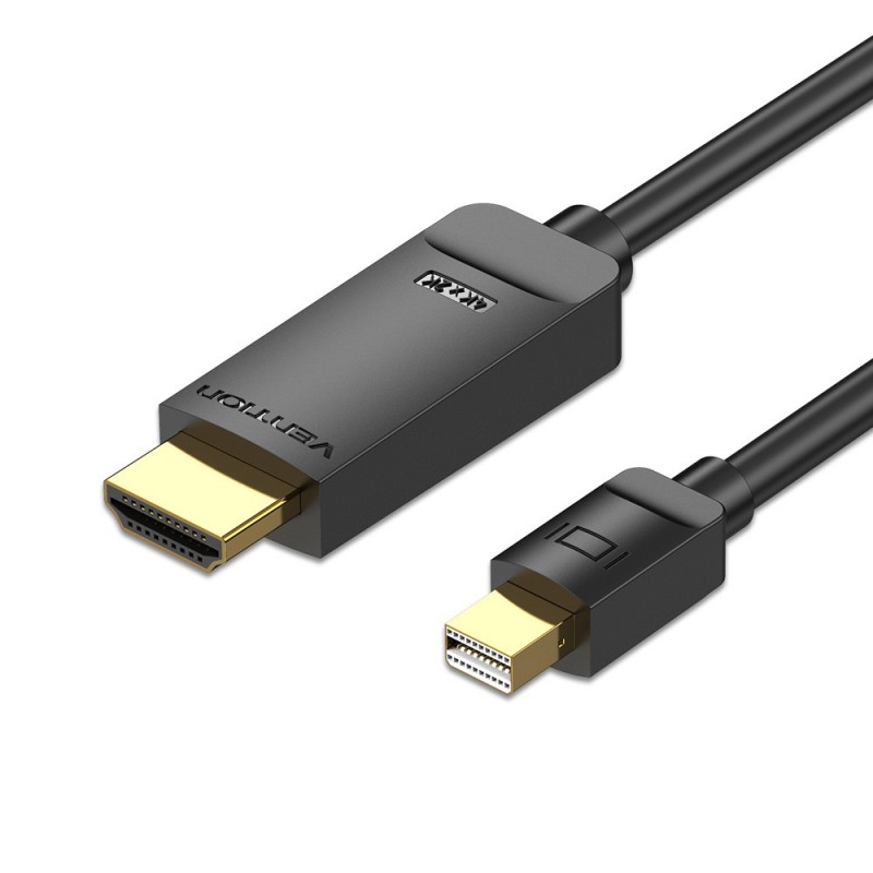 Vention Cable Conversor HAHBH  Mini Displayport Macho - HDMI Macho  2m  Negro