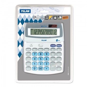 Calculadora Milan 152512BL - Gris