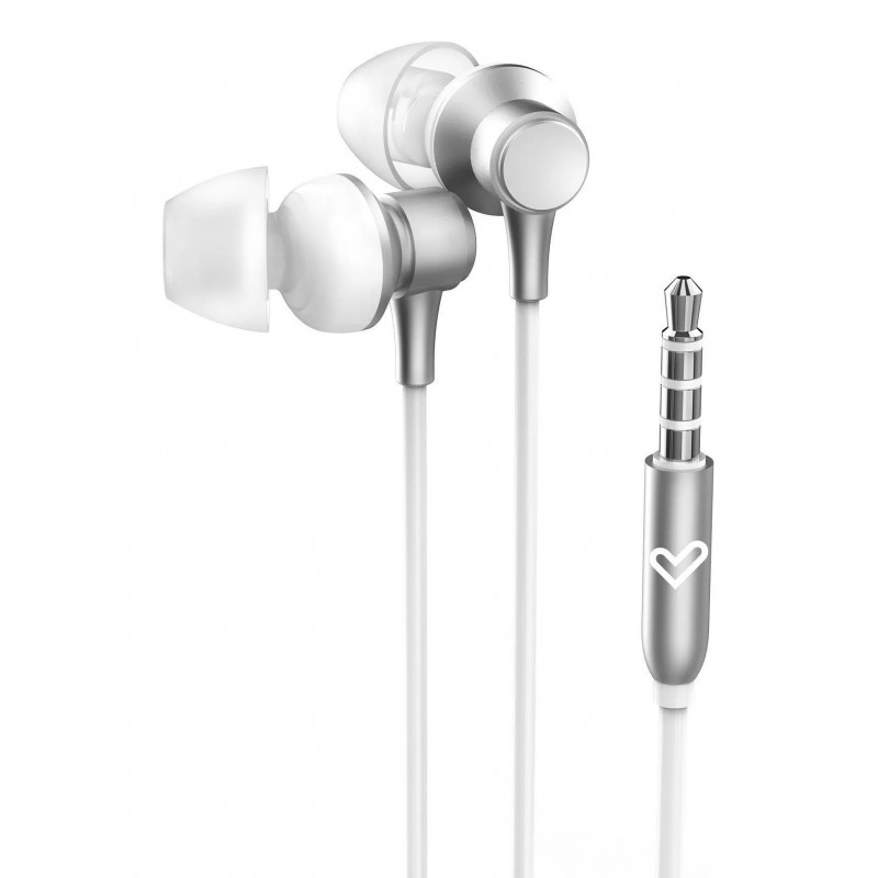 Energy Sistem Metallized Plata, Blanco 457229