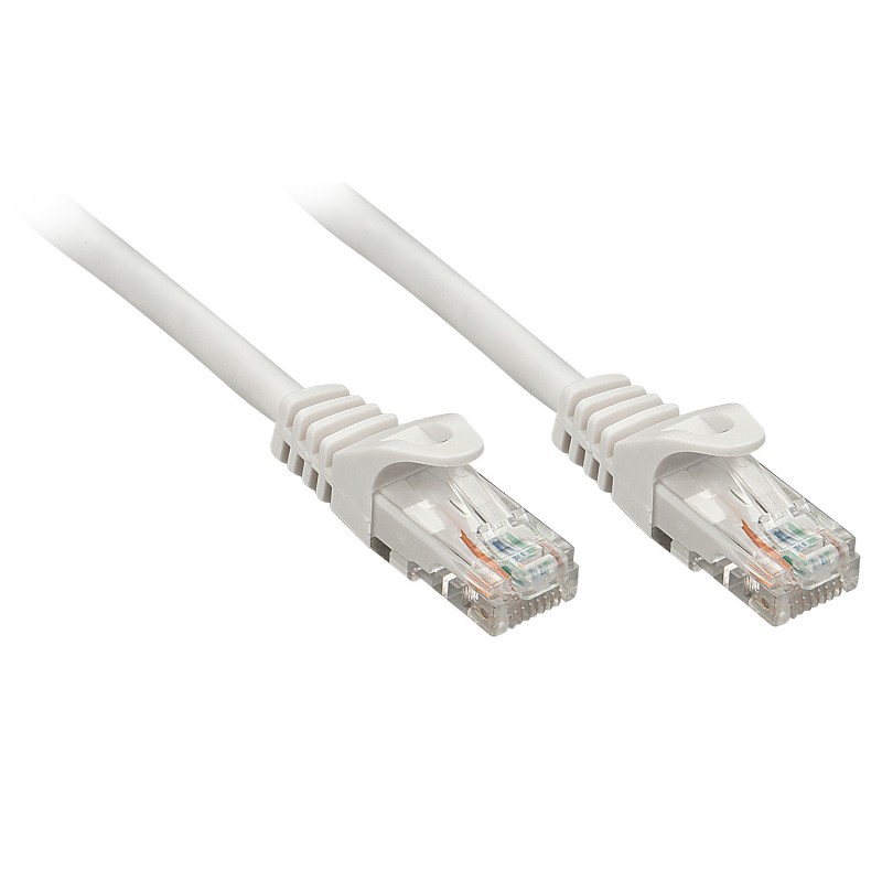 Lindy RJ-45 RJ-45 Cat6 2m cable de red Gris U UTP (UTP) 48163