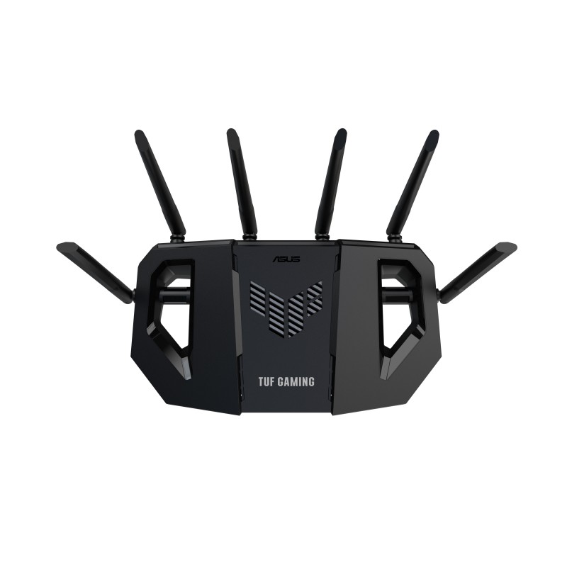 ASUS TUF Gaming BE6500 (TUF-BE6500) router inalámbrico 2.5 Gigabit Ethernet Doble banda (2,4 GHz   5 GHz) Negro 90IG0920-MO9C00