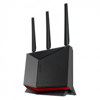 ASUS RT-BE86U router inalámbrico 10 Gigabit Ethernet Doble banda (2,4 GHz / 5 GHz) Negro 90IG08W0-MO9A0V