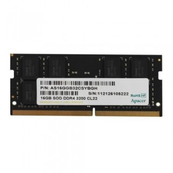 Apacer ES.16G21.GSH 16GB - DDR4 - 3200MHz - 1.2V - CL22 - SODIMM