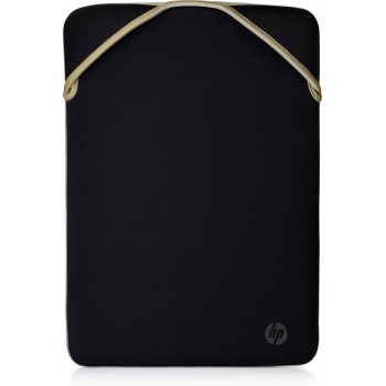 (Desprecintado) HP Funda protectora reversible para portátil de 14 - 14.1" - Beige, Negro - Funda 2F2J1AA