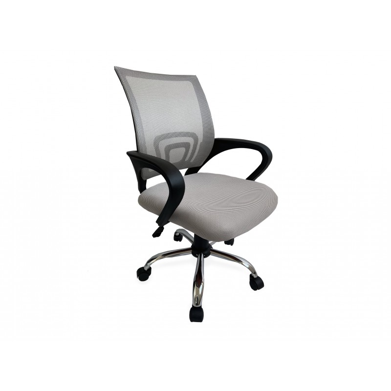 Silla oficina equip 651015 gris ergonomica