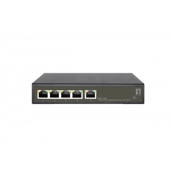 LevelOne GES-2105P switch Gestionado L2 Gigabit Ethernet (10 100 1000) Energía sobre Ethernet (PoE) 