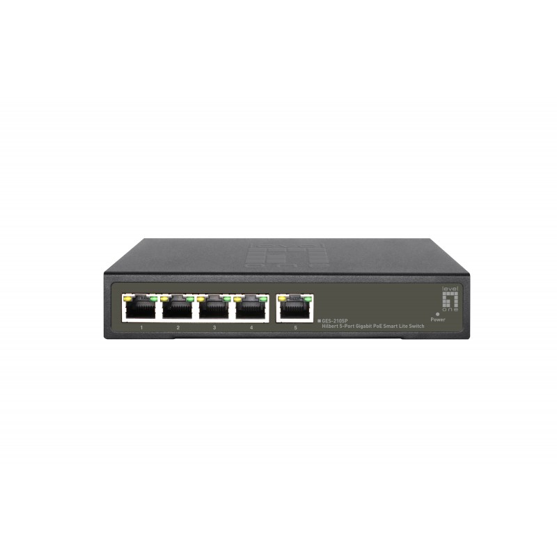 LevelOne GES-2105P switch Gestionado L2 Gigabit Ethernet (10 100 1000) Energía sobre Ethernet (PoE) 