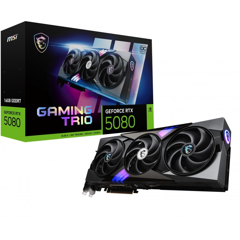 MSI GAMING RTX 5080 16G TRIO OC  912-V531-005