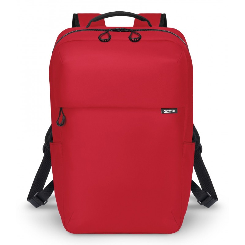 DICOTA D32121-RPET mochila Mochila informal Rojo Poliéster, Tereftalato de polietileno reciclado (rP