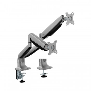 Soporte de Escritorio para Doble Monitor Plano Curvo Ultrawide hasta 35" y 15 Kg - Compatible con VE EW1528