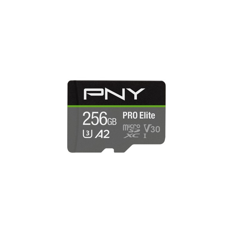 PNY P-SDU256V32100PRO-GE 256GB MicroSDXC Class 3 (U3) - Clase 10