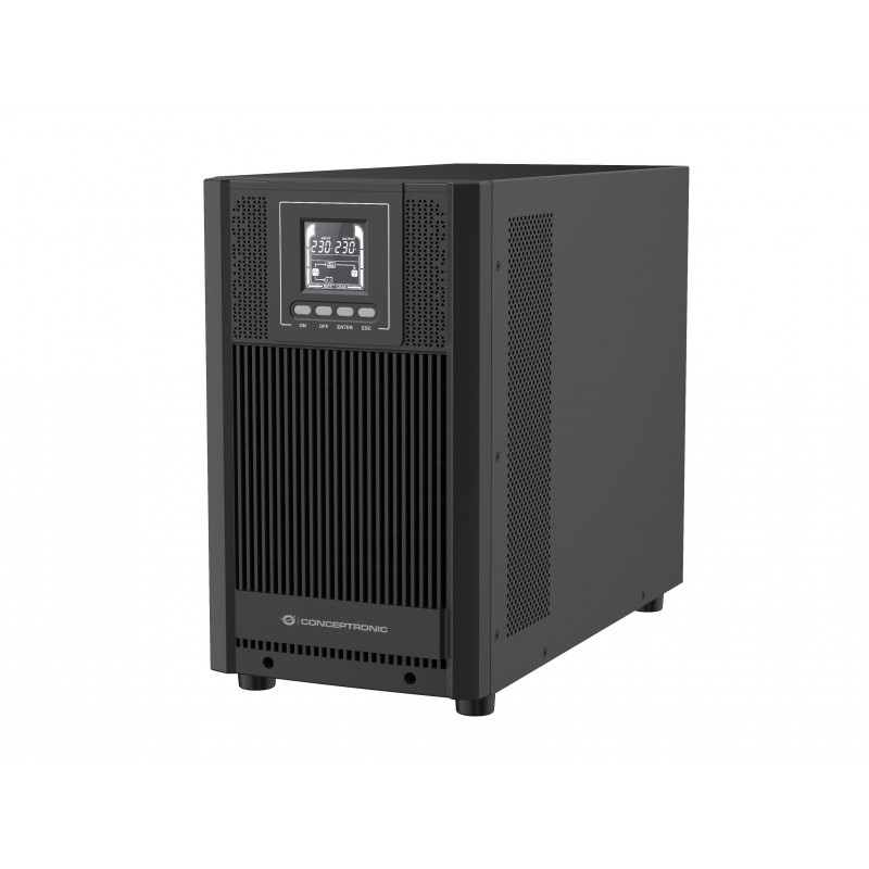 Conceptronic ZEUS52E3K (UPS) Doble conversión (en línea) 3 kVA 2700 W 5 salidas AC