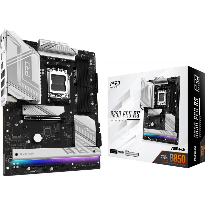 Asrock B850 Pro RS - Socket AM5 - ATX - AMD B850 90-MXBQK0-A0UAYZ
