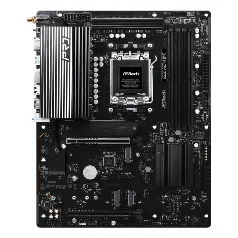 Asrock B850 Pro-A WiFi - Socket AM5 - ATX - AMD B850 90-MXBQN-A0UAYZ