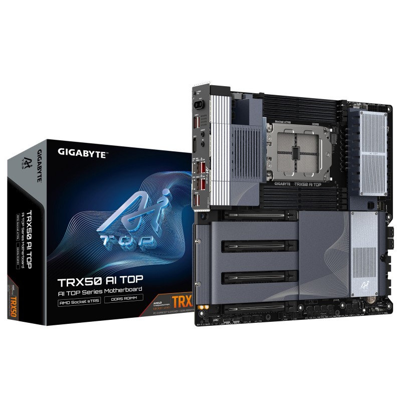 GIGABYTE TRX50 AI TOP - Socket sTR5 - ATX extendida - AMD TRX50 9VN1030D2L-00-10
