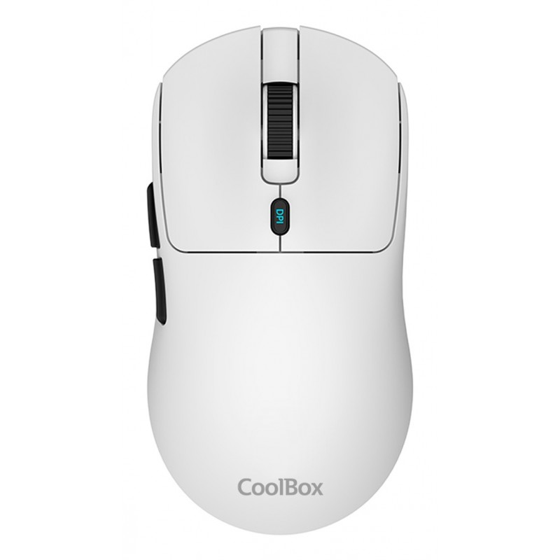 CoolBox W03 RF Wireless + Bluetooth + USB Type-C Óptico 10000 DPI Blanco COO-MOU-W03-W