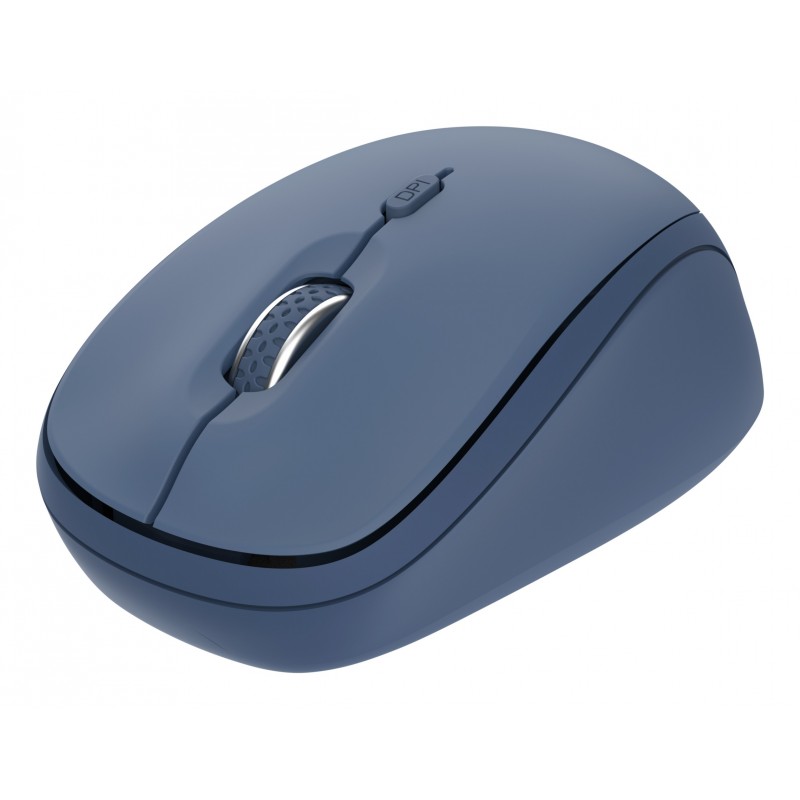 Trust Yvi+ RF Wireless + Bluetooth Óptico 1600 DPI Azul TRUST25455