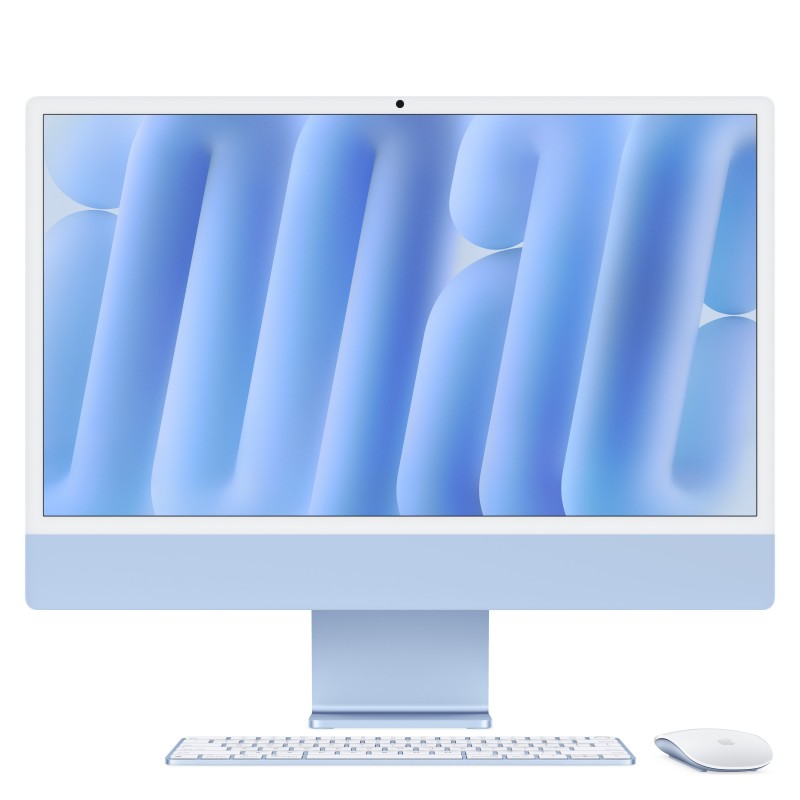 Apple iMac  Azul - 23.5" - Apple M M4 - 24GB - 512GB -macOS Sequoia MD2T4Y A