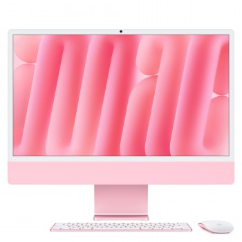 Apple iMac  Rosa - 23.5" - Apple M M4 - 24GB - 512GB -macOS Sequoia MD2U4Y A