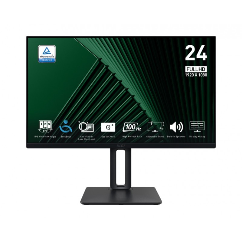 MSI Pro MP245PG - 23.8" Full HD - LCD - Negro - 100Hz 9S6-3PC19M-007
