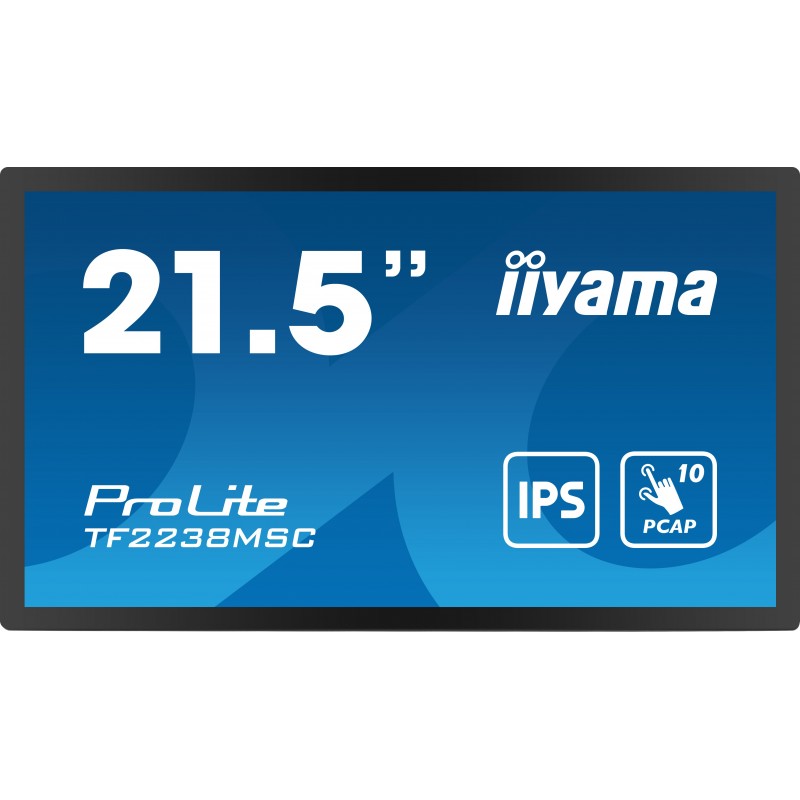 iiyama TF2238MSC-B1 - 22" -  Full HD - Negro